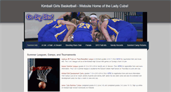 Desktop Screenshot of kimballgirlsbasketball.weebly.com