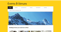 Desktop Screenshot of events-venues.weebly.com