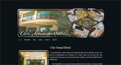 Desktop Screenshot of clergrandhotelroxascityph.weebly.com