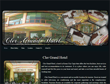 Tablet Screenshot of clergrandhotelroxascityph.weebly.com