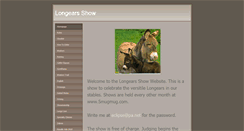Desktop Screenshot of longearsshow.weebly.com