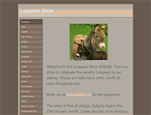 Tablet Screenshot of longearsshow.weebly.com
