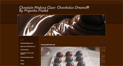 Desktop Screenshot of chocoholicsdream.weebly.com