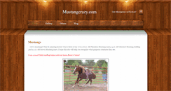 Desktop Screenshot of mustangcrazy.weebly.com