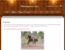 Tablet Screenshot of mustangcrazy.weebly.com