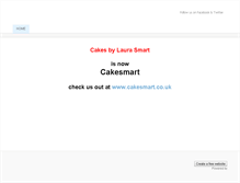 Tablet Screenshot of cakesbylaurasmart.weebly.com