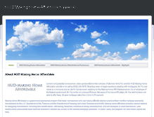Tablet Screenshot of hudmakinghomeaffordable.weebly.com