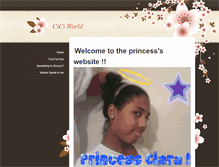 Tablet Screenshot of ciciworld.weebly.com