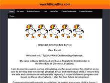 Tablet Screenshot of littlepuffins.weebly.com