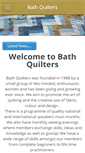 Mobile Screenshot of bathquilters.weebly.com