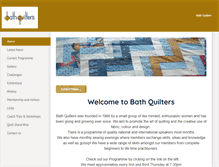 Tablet Screenshot of bathquilters.weebly.com