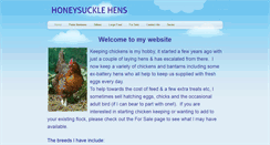 Desktop Screenshot of honeysucklehens.weebly.com