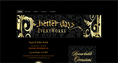 Desktop Screenshot of betterdaysevents.weebly.com