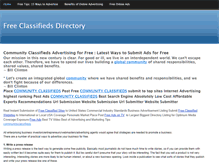 Tablet Screenshot of freeclassifiedsdirectory.weebly.com