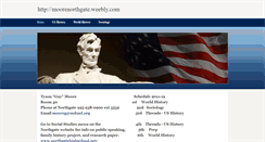 Desktop Screenshot of moorenorthgate.weebly.com