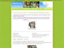 Tablet Screenshot of killerbunnys.weebly.com