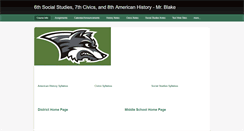 Desktop Screenshot of larryblake.weebly.com