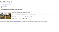 Desktop Screenshot of landtrust.weebly.com