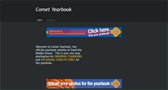 Desktop Screenshot of cometyearbook.weebly.com