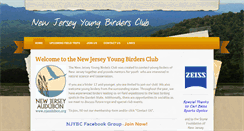 Desktop Screenshot of njyoungbirders.weebly.com