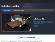 Tablet Screenshot of inductioncooktopreview.weebly.com