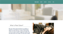 Desktop Screenshot of pearlsalon.weebly.com