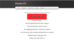 Desktop Screenshot of neretic-co.weebly.com