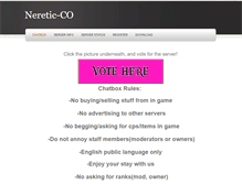 Tablet Screenshot of neretic-co.weebly.com