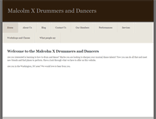 Tablet Screenshot of malcolmxdrummersanddancers.weebly.com