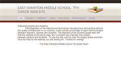 Desktop Screenshot of ehms7.weebly.com