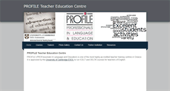 Desktop Screenshot of profile-edu.weebly.com