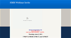 Desktop Screenshot of hmh-webinarinvite.weebly.com