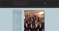 Desktop Screenshot of champagnecorkchorus.weebly.com