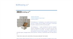 Desktop Screenshot of boxkeeping.weebly.com