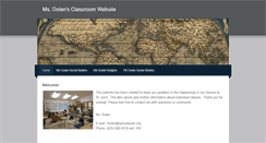 Desktop Screenshot of msdolansclassroomwebsite.weebly.com