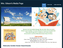 Tablet Screenshot of mrsgibsonlibrarypage.weebly.com