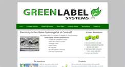Desktop Screenshot of greenlabelsystems.weebly.com
