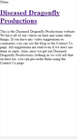 Mobile Screenshot of diseaseddragonflyproductions.weebly.com