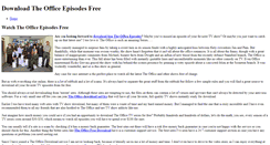Desktop Screenshot of downloadtheoffice.weebly.com