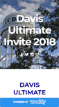 Mobile Screenshot of davisultimateinvite.weebly.com