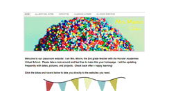 Desktop Screenshot of classroommrsmoore.weebly.com