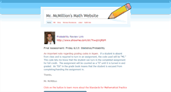 Desktop Screenshot of mcmillionmath.weebly.com