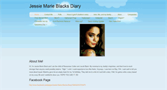 Desktop Screenshot of jessiemarieblacksdiary.weebly.com