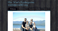 Desktop Screenshot of mrswestskindergarten.weebly.com