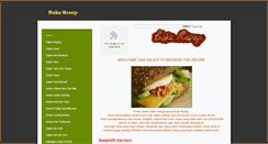 Desktop Screenshot of bukaresep.weebly.com