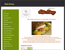 Tablet Screenshot of bukaresep.weebly.com