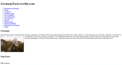Desktop Screenshot of germanyfacts.weebly.com
