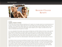 Tablet Screenshot of myregistrycleaner.weebly.com