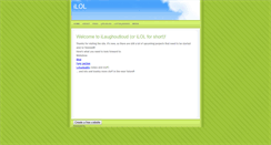 Desktop Screenshot of ilaughoutloud.weebly.com