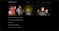 Desktop Screenshot of premiosati-org.weebly.com